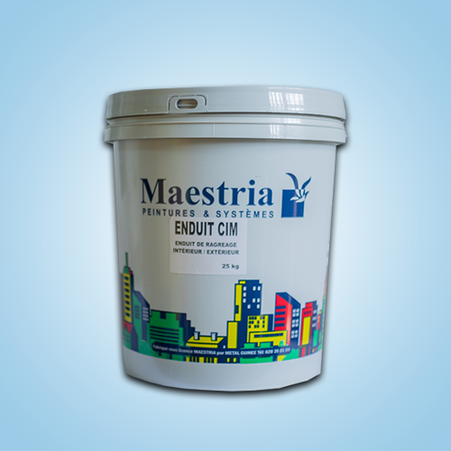 Conditionnement Maestria ENDUIT CIM – catalogue Métal Guinée
