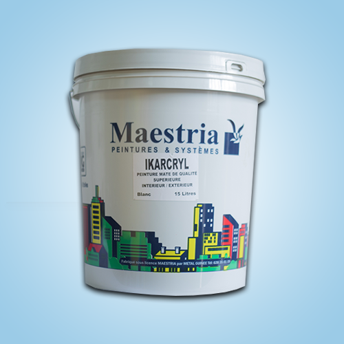 Conditionnement Maestria IKARCRYL – catalogue Métal Guinée