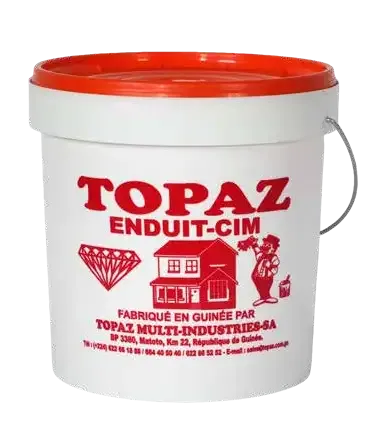 Conditionnement Top Enduit Cim – Topaz Guinée